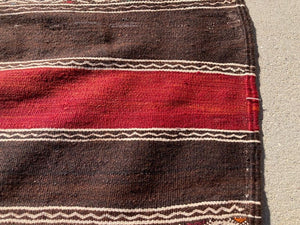 Moroccan Vintage Tribal Kilim Rug Textile North Africa