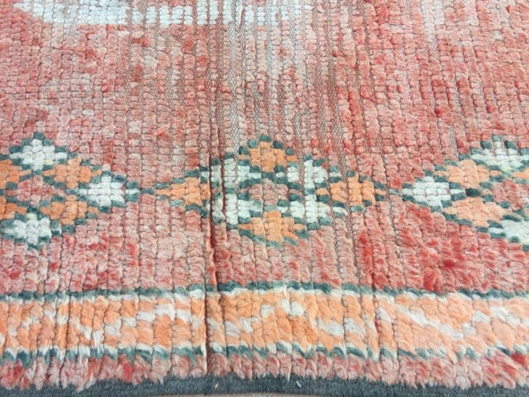 Moroccan Vintage Tribal Rug, circa 1960
