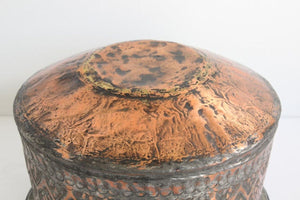 19th Century Indo Persian Mughal Tinned Copper Bowl