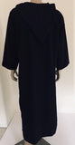 Moroccan Gentleman Hooded Blue Wool Djellaba