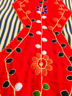 Vintage Middle Eastern Ethnic Caftan, Kaftan Maxi Dress