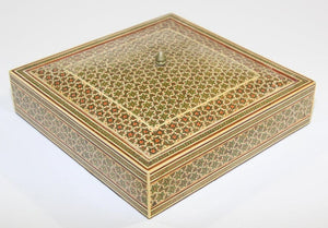 Moorish Micro Mosaic Inlaid Jewelry Box