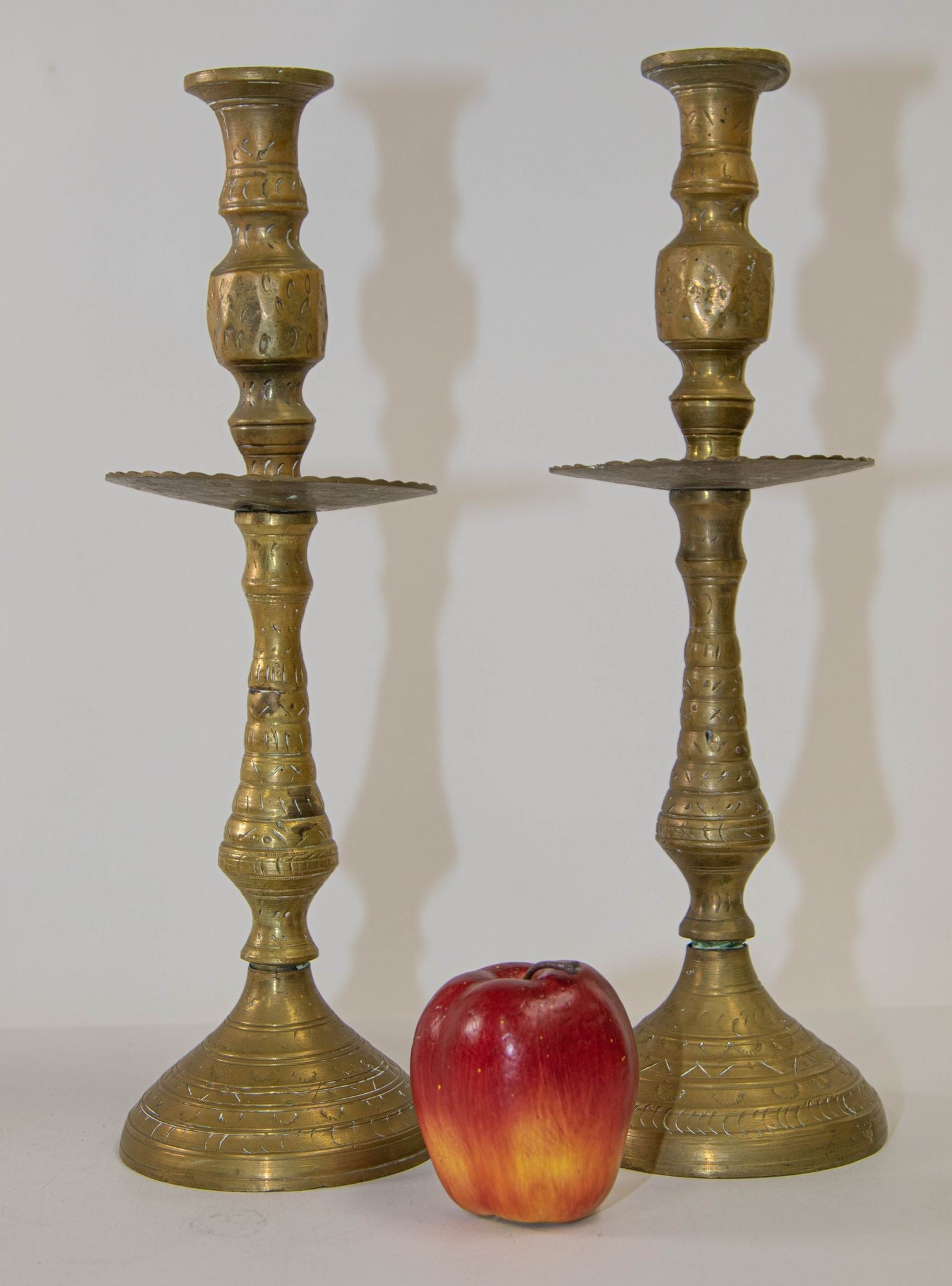 Vintage brass online candle holders