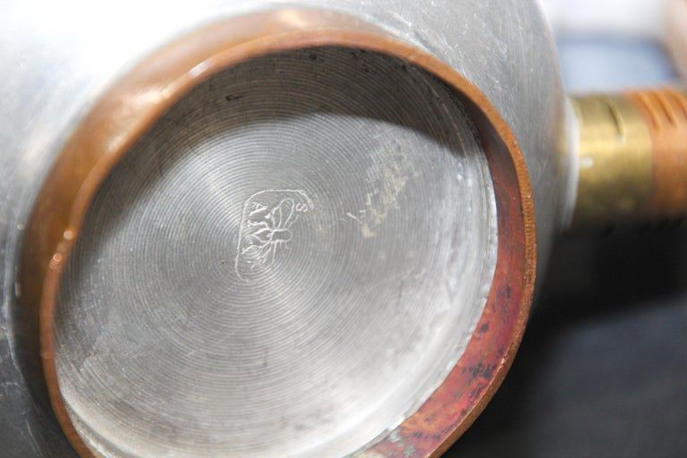 Tuareg African Pewter Tea Pot from Mauritania