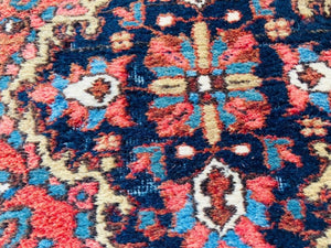 Hand Knotted Vintage Carpet Runner from Turkey