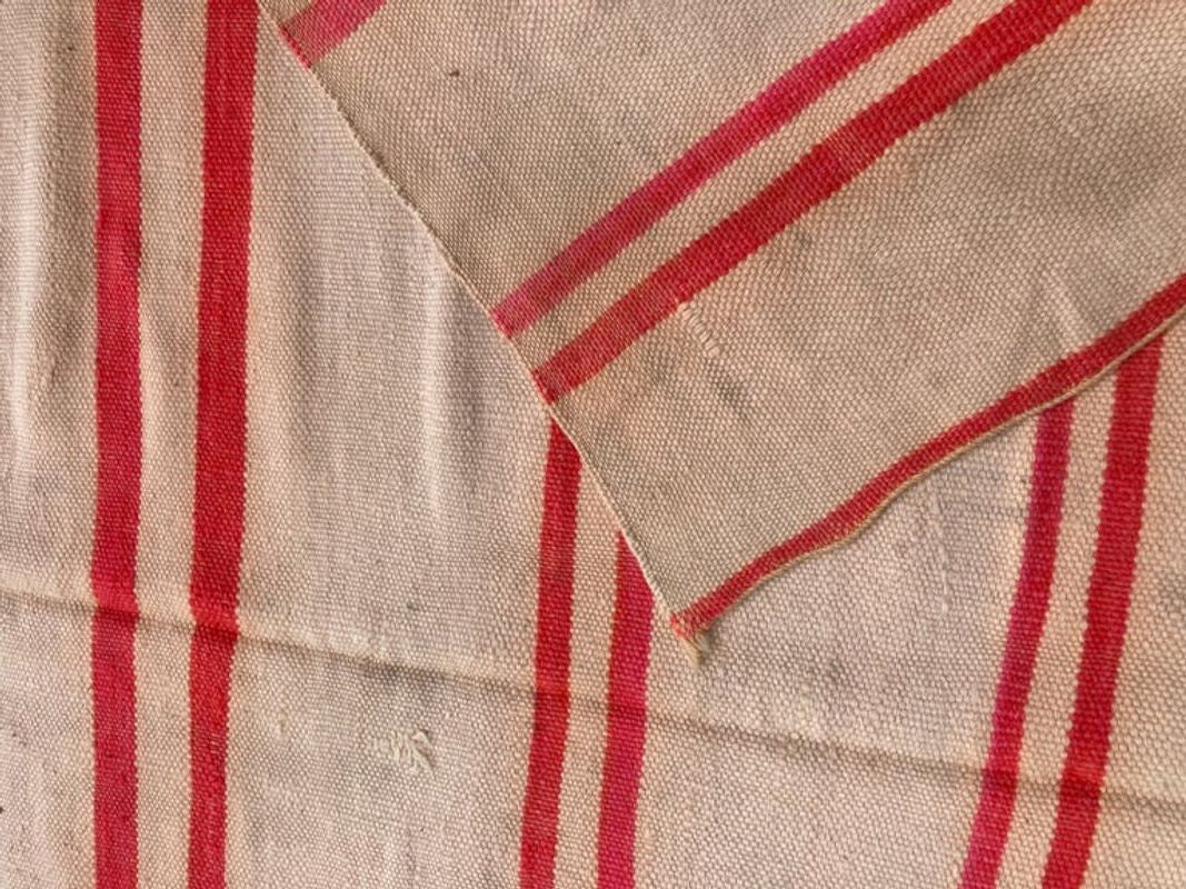 Moroccan Vintage Organic Hand-Woven Textile, circa 1960