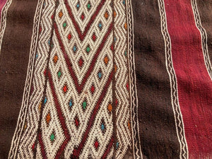 Moroccan Vintage Tribal Kilim Rug Textile North Africa