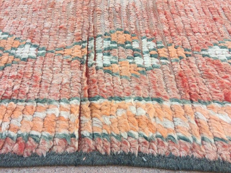 Moroccan Vintage Tribal Rug, circa 1960