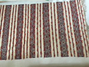 1960s Moroccan Tribal Wedding Rug with Sequins North Africa, Handira