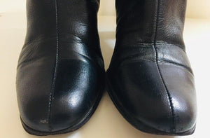 GUCCI by Tom Ford Black Leather Boots 1999