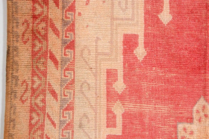 Vintage Moroccan Berber Tribal Rug, Handwoven Wool & Goat Hair, 1960s