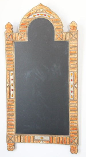 Large Moroccan Arched Moorish Mirror Inlaid
