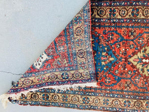 Hand Knotted Vintage Carpet Runner from Turkey