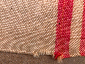 Moroccan Vintage Organic Hand-Woven Textile, circa 1960