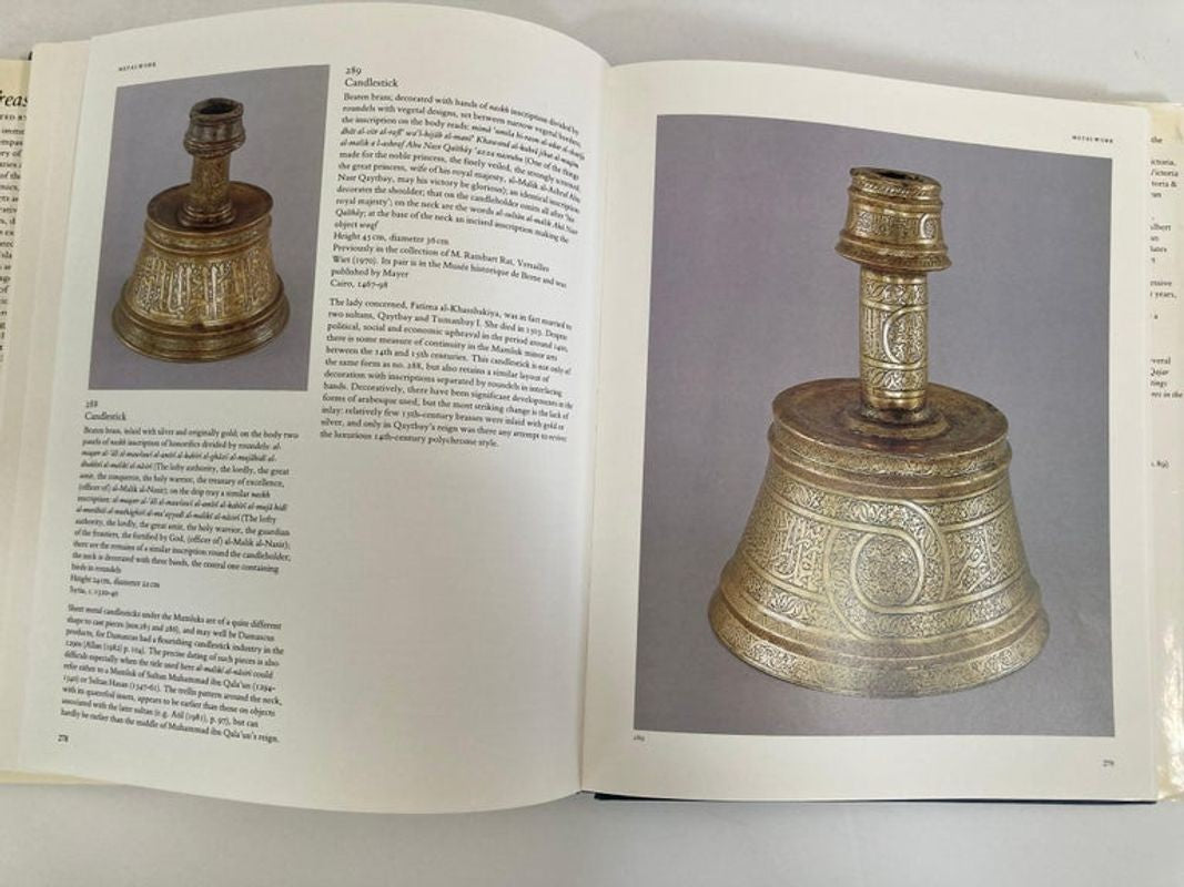 Treasures of Islam Collectible Art Book by Toby Folk 1985