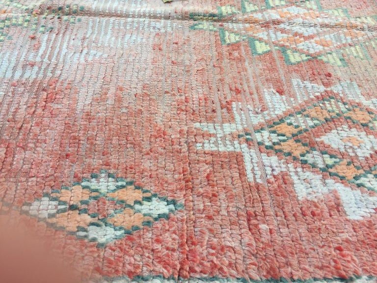 Moroccan Vintage Tribal Rug, circa 1960