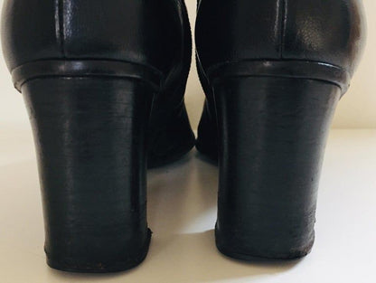 GUCCI by Tom Ford Black Leather Boots 1999