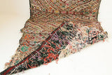 1950s Authentic Moroccan African Tuareg Wedding Runner Rug 15.5 ft long