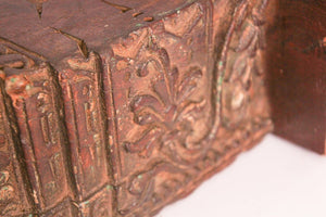 Wall Bracket Architectural Carved Wood Fragment from India