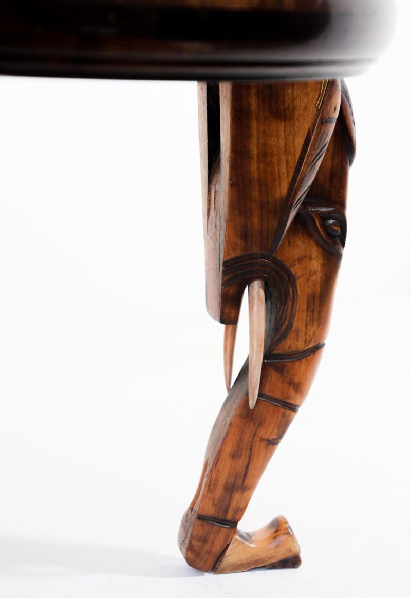 Moorish Turkish Copper Tray Table