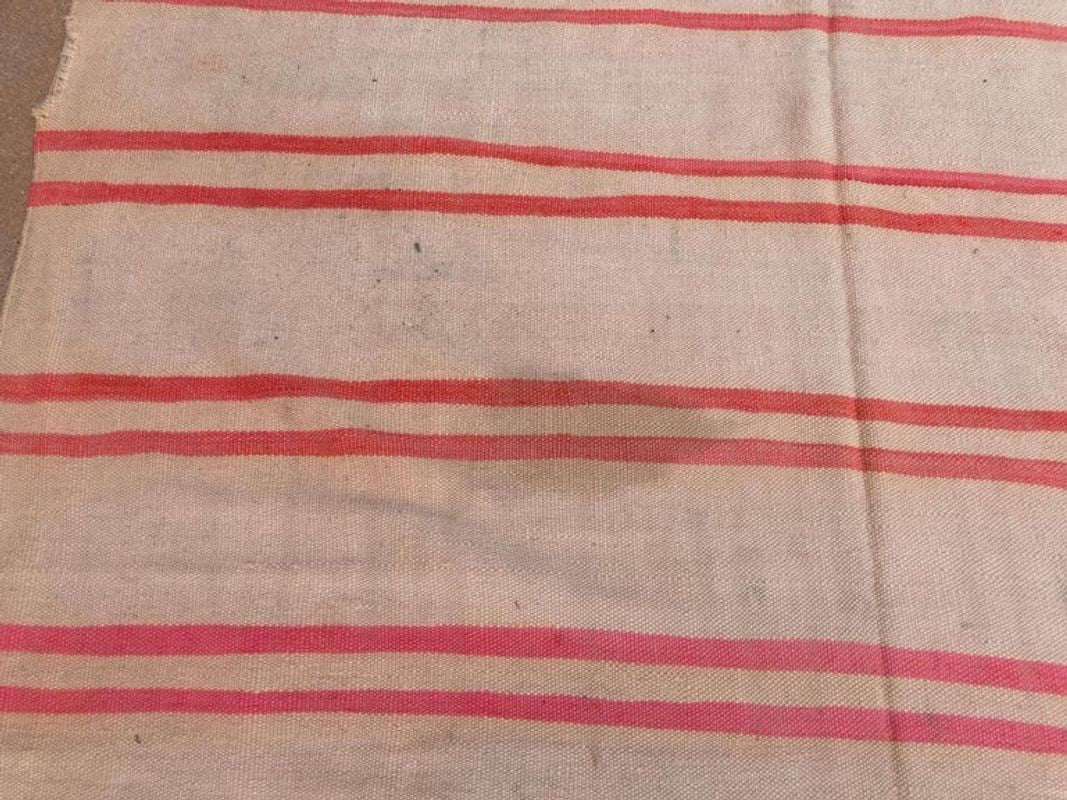 Moroccan Vintage Organic Hand-Woven Textile, circa 1960