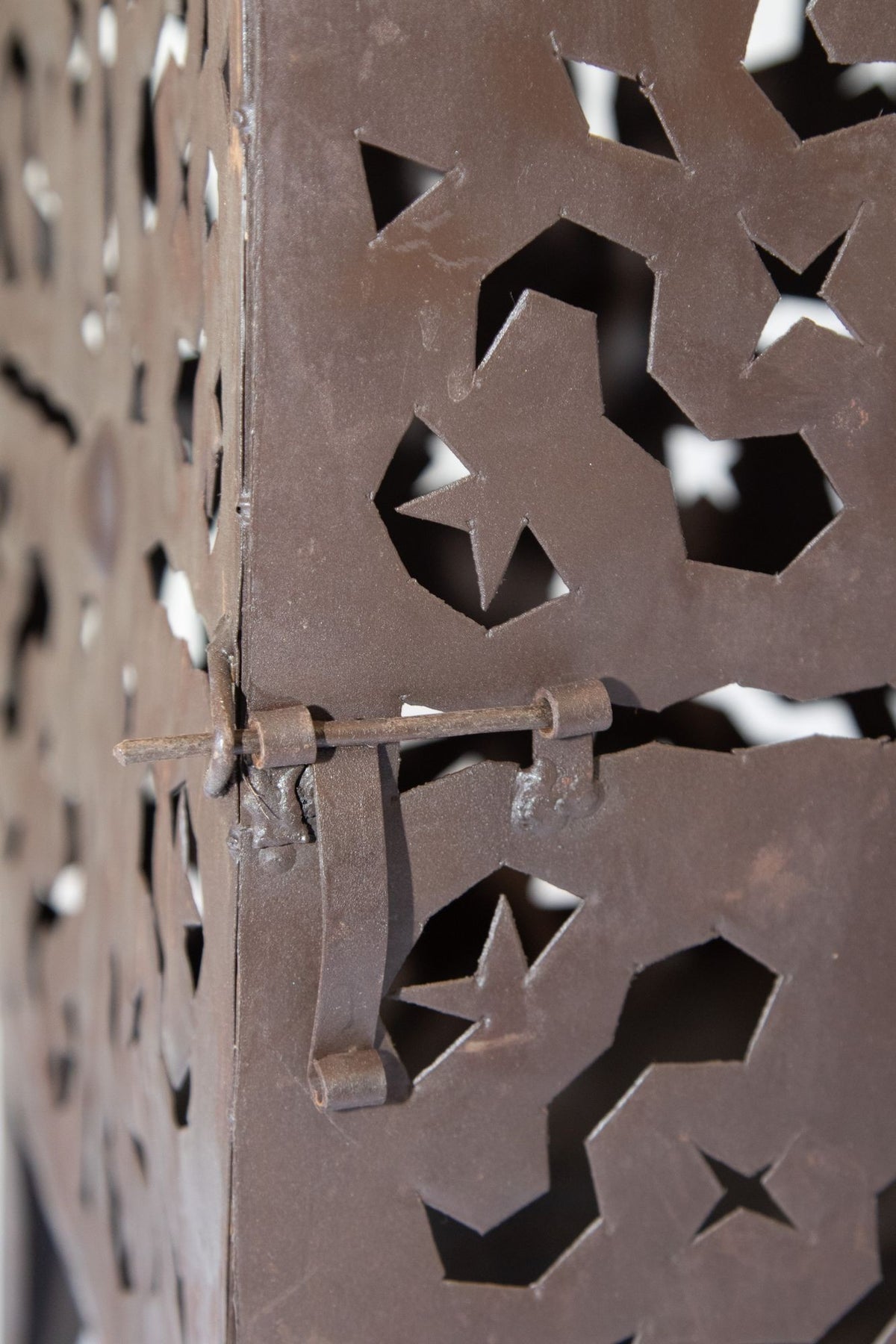 Hand-Crafted Moroccan Hurricane Candle Lantern in Moorish Style
