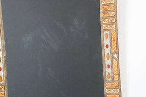 Large Moroccan Arched Moorish Mirror Inlaid