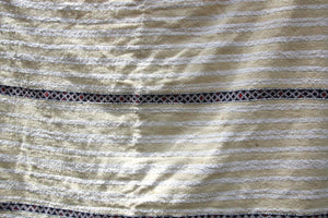 Vintage Moroccan Handcrafted Wedding Blanket Throw with Sequins
