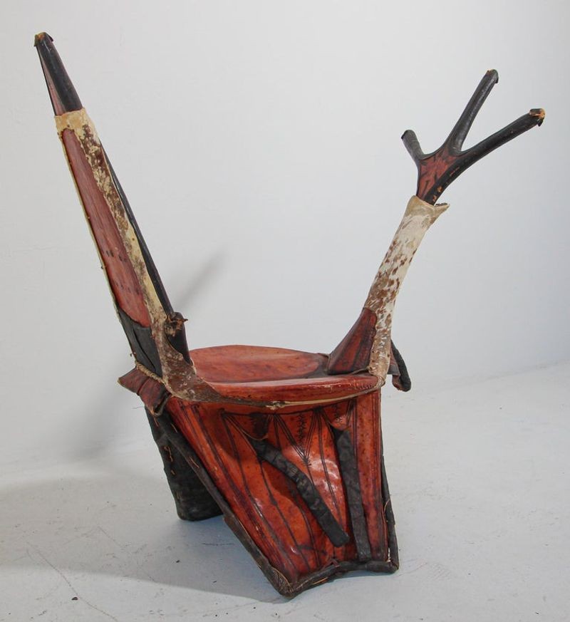 Tuareg Leather Camel Saddle from Niger Agadez Africa