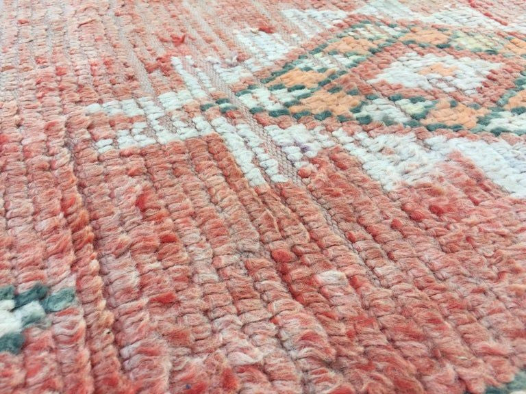 Moroccan Vintage Tribal Rug, circa 1960