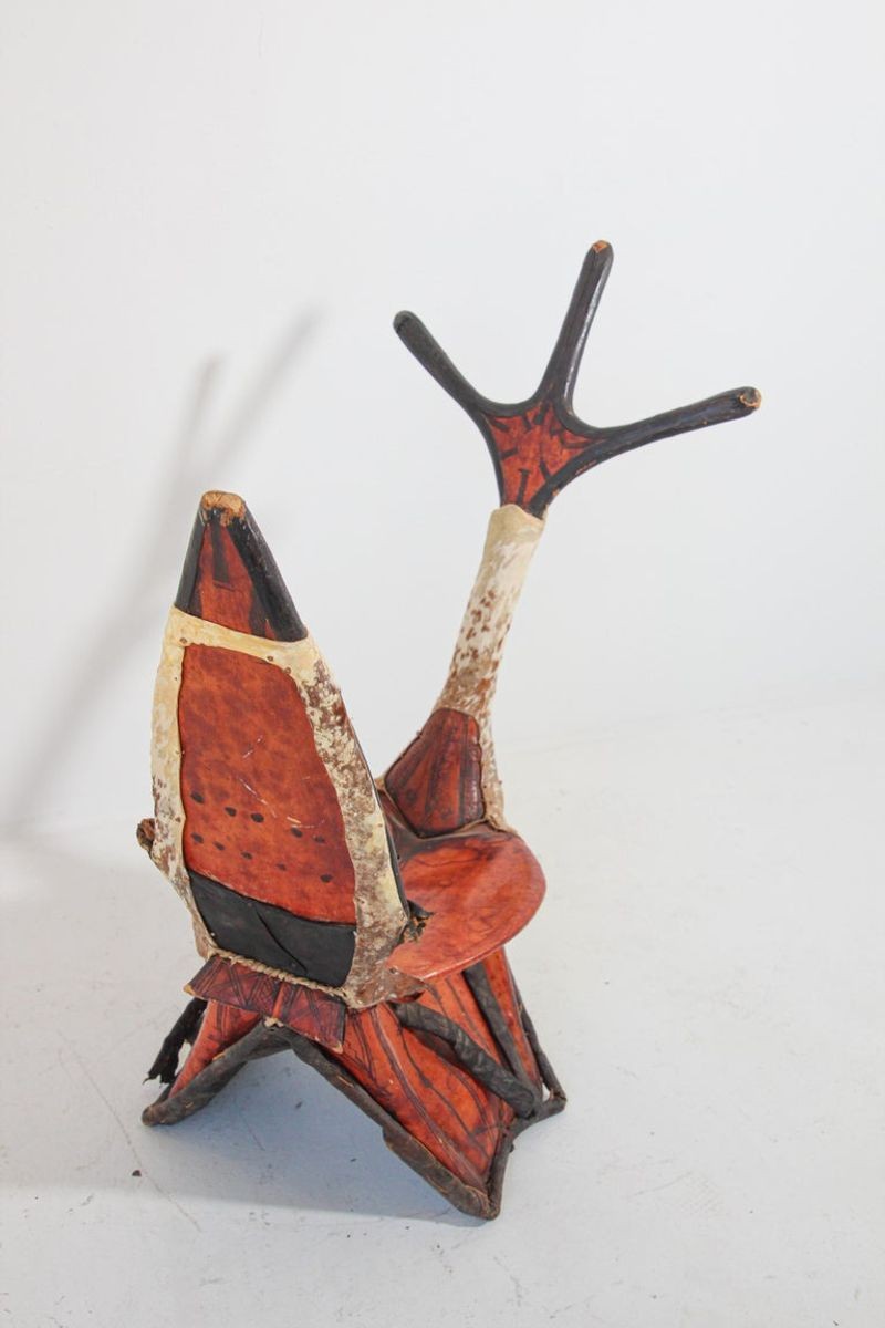 Tuareg Leather Camel Saddle from Niger Agadez Africa