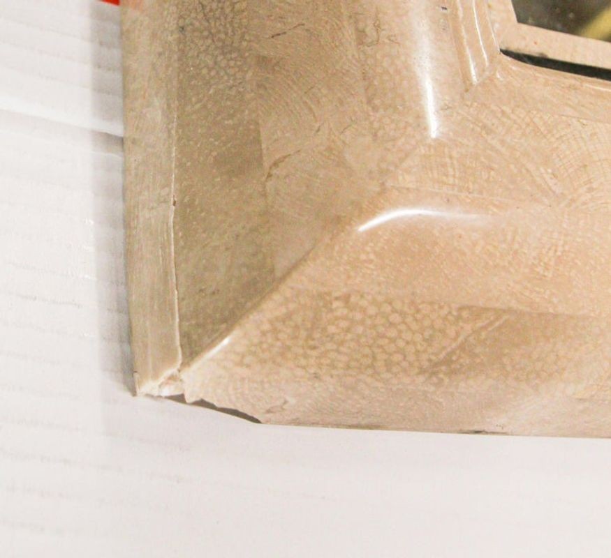 Moroccan Moorish Mirror Tessellated Stone by Maitland Smith.