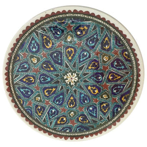 Hand Painted Ceramic Decorative Moorish Plate