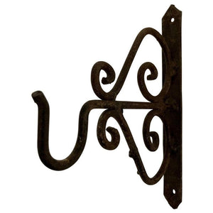 Scrolling Wall Mounted Iron Bracket for Lanterns or Signs
