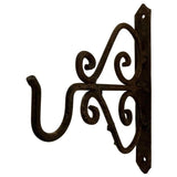 Scrolling Wall Mounted Iron Bracket for Lanterns or Signs