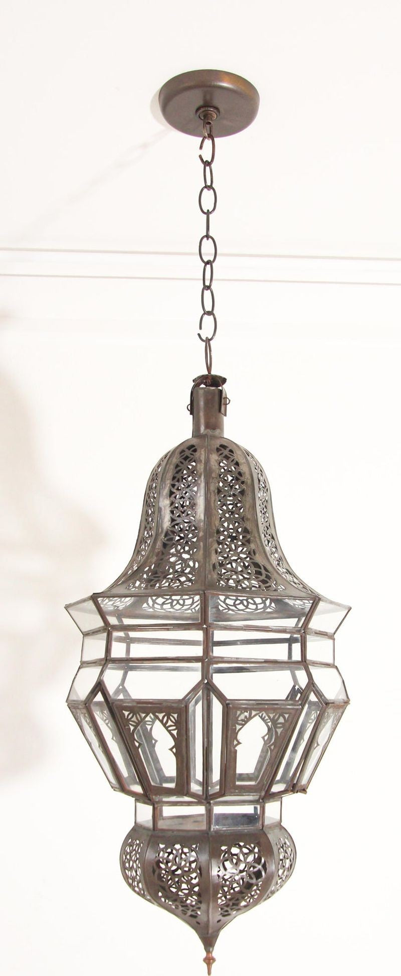 Moroccan Hanging Glass Lantern