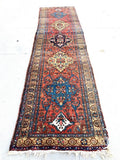Hand Knotted Vintage Carpet Runner from Turkey
