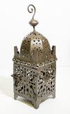 Moroccan Hurricane Metal Candle Lantern