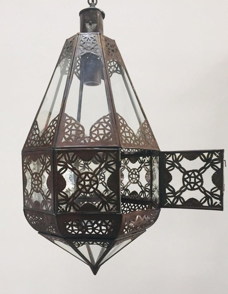 Moroccan Light Fixture in Moorish Design