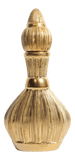 Moorish Bohemian Gilt Porcelain Lidded Flask