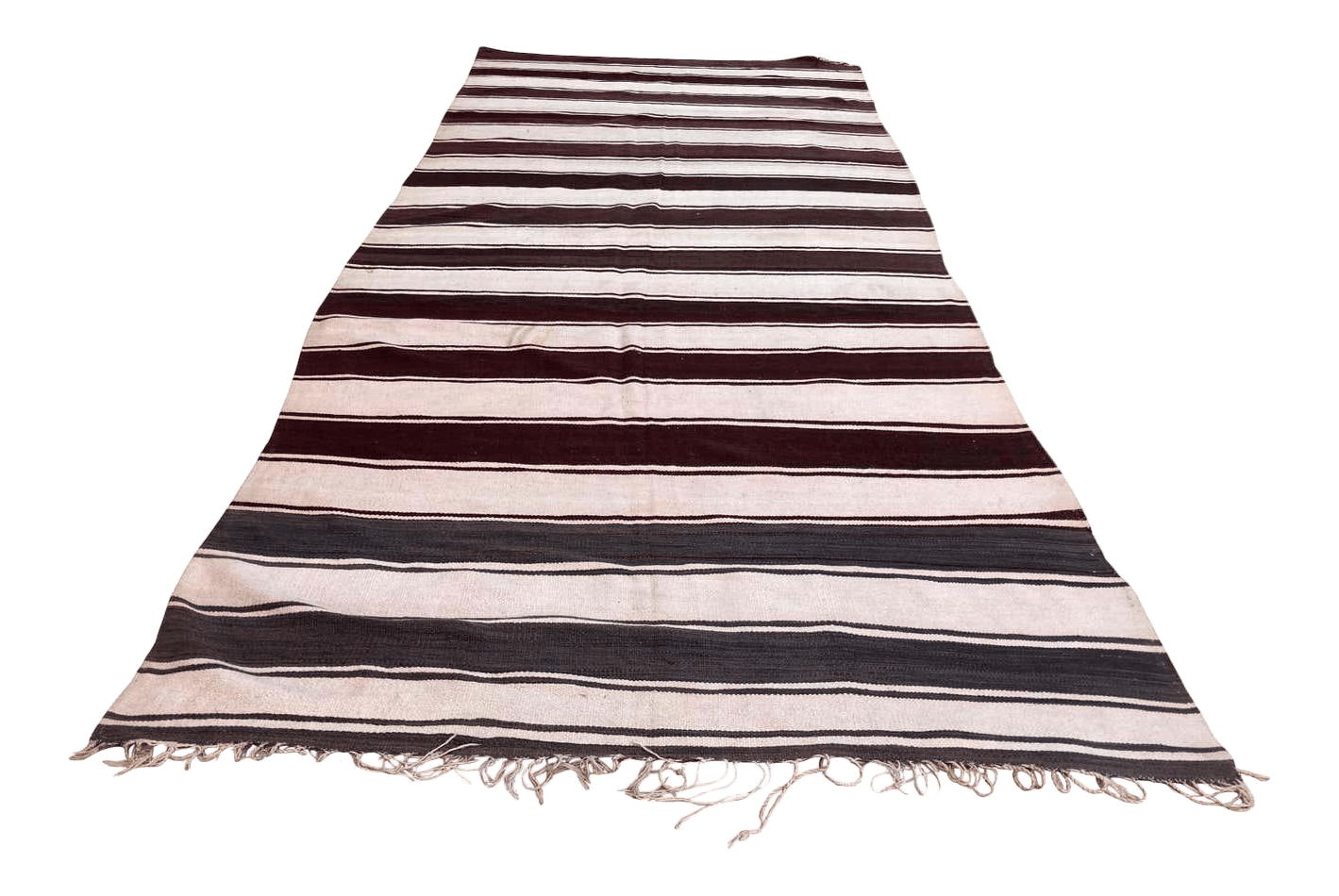 Moroccan Vintage Tribal Kilim Textile, circa 1960