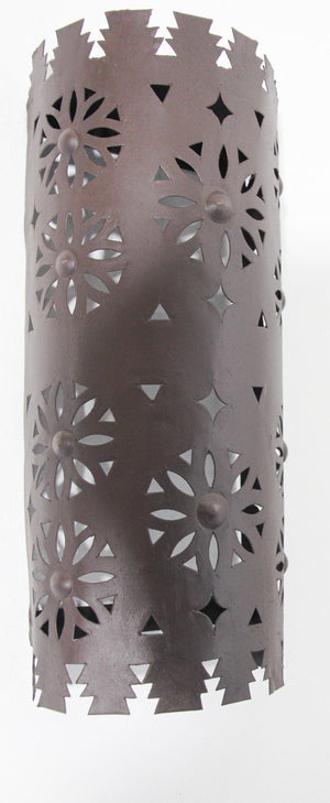 Large Moroccan Metal Wall Sconce Shade
