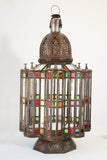 Mamounia Moorish Glass Lantern