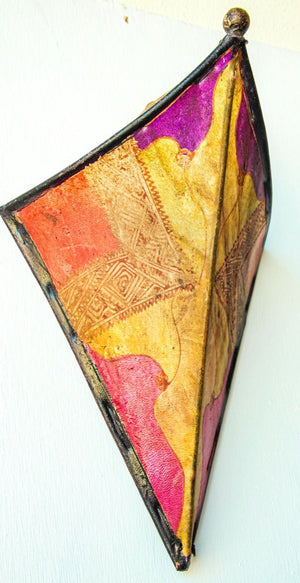 Moroccan Parchment Art Wall Sconce
