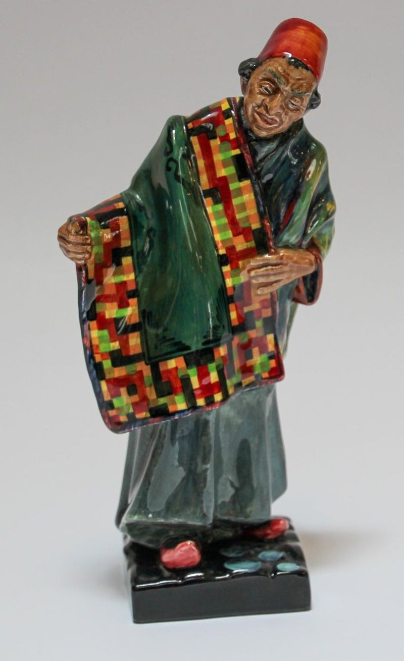 Royal Doulton "the Carpet Seller" Moroccan Decorative Porcelain Figurine