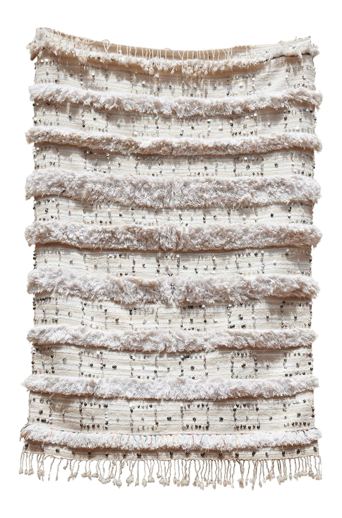 Vintage Ethnic Moroccan Wedding Berber Shawl