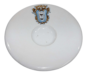 Vintage Talavera Large Stoneware White Bowl Spain