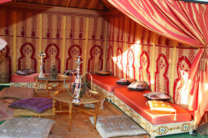 Moroccan Traditional Caidale Tent 13ft x 13ft
