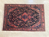 Small Turkish Hand-Knotted Rug
