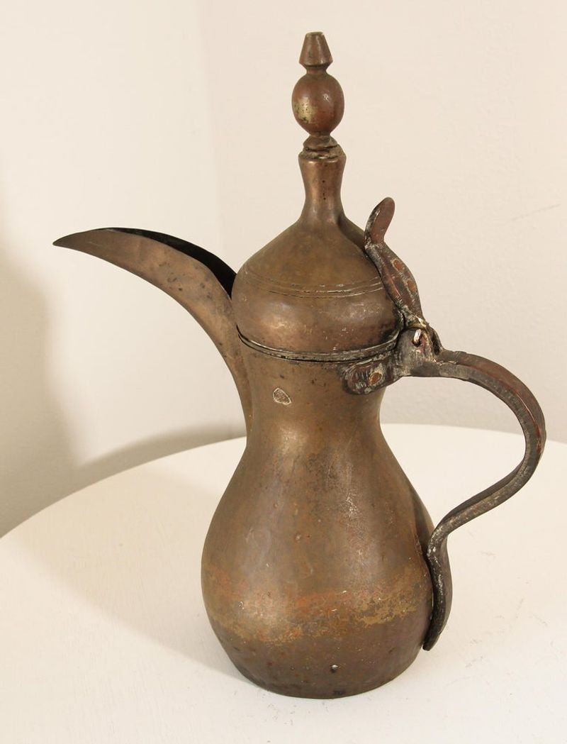 Arabian Electroplating Process Kettle Pots Decorative Middle East
